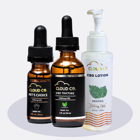 featured CBD products Cloud Co Farms